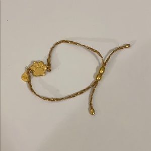 Alex and Ani puppy print bracelet